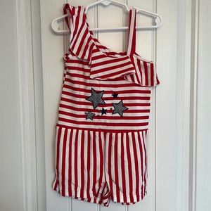 Fourth of July Romper, size 3